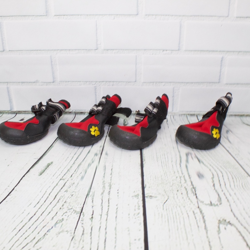 NEW Fantasic Zone Rugged Dog Boots Reflective Grip - Picture 1 of 8